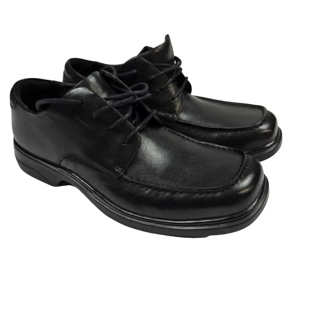 Easy Spirit Leather Black Comfort Oxford Lace Up Shoe Sneakers Size 11 Mens‎